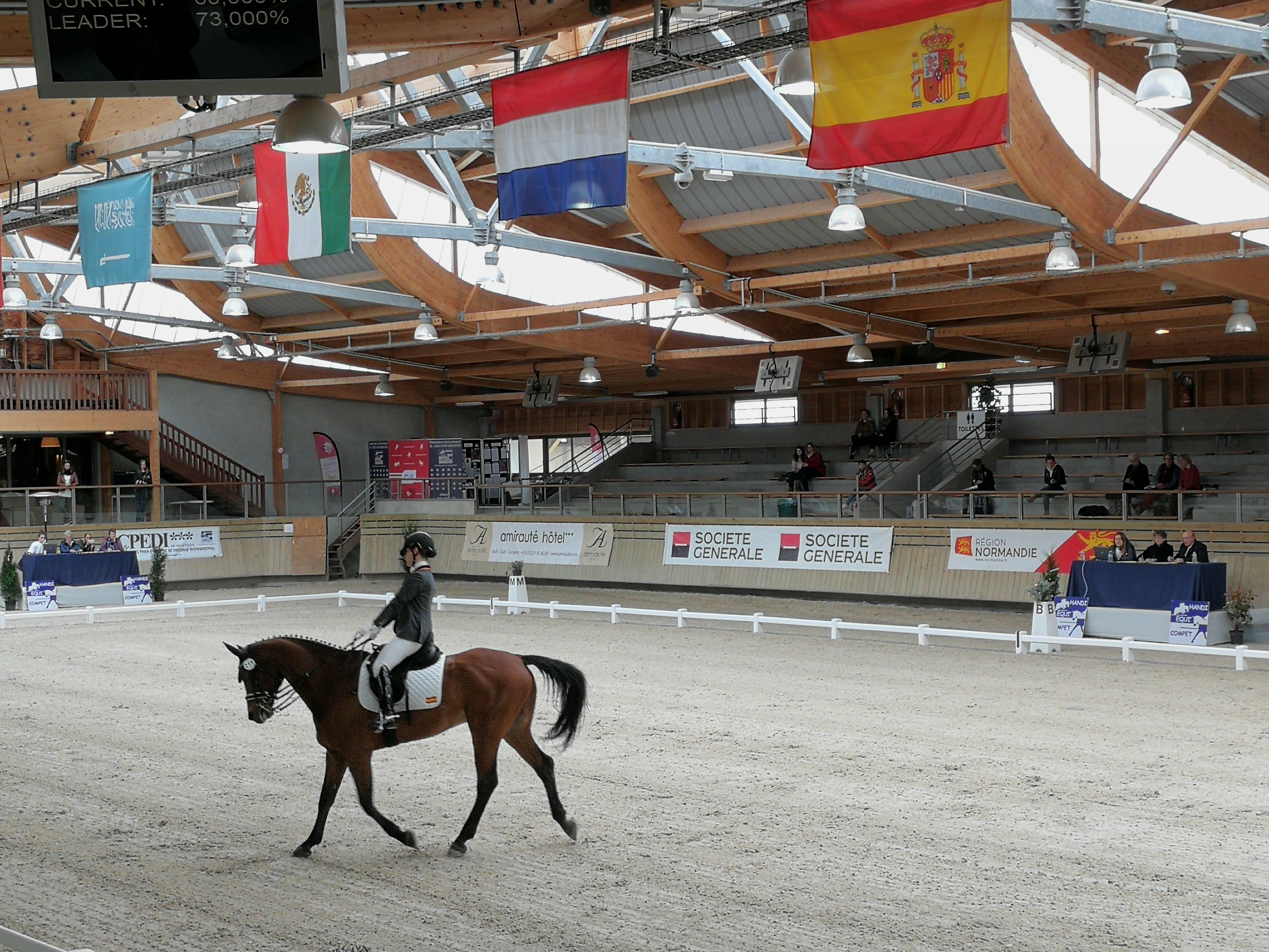 La navarra Natalia Quintana Plagaro participó en el CPEDI *** Coupe des Nations en Deauville (Normandie)